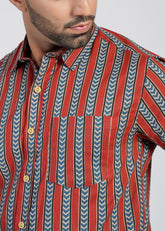 Cotton Printed Full Sleeve Shirt